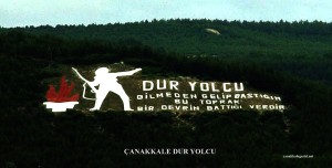 Çanakkale gezisi Dur yolcu